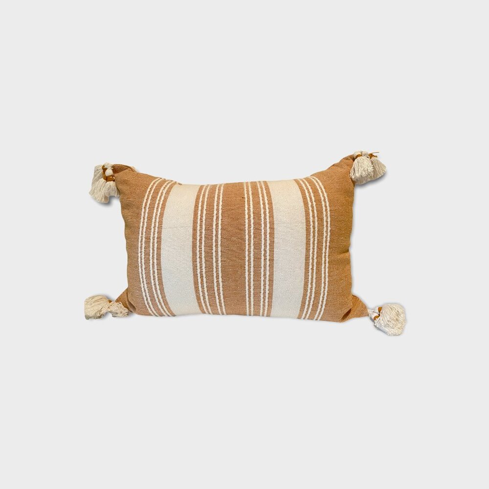 Indian pillow with tassels